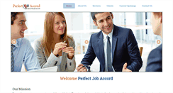 Desktop Screenshot of perfectjobaccord.com